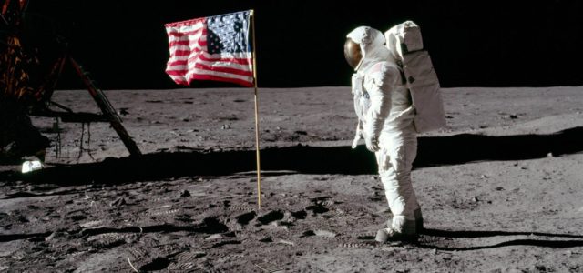 We pay tribute to the men who went to the Moon and to Luca Parmitano