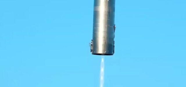 SpaceX fa “saltare” per un test il suo prossimo missile, Starship