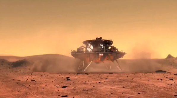 China’s 1st Mars rover ‘Zhurong’ lands on the Red Planet