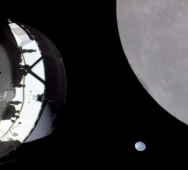 Nasa’s Artemis 1 Orion spacecraft performs close moon flyby.