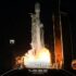 SpaceX launches 3 satellites to orbit on 6h-ever Falcon Heavy mission